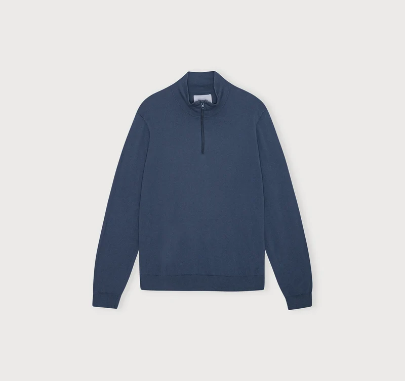 Soft Knit Half Zip Sweater