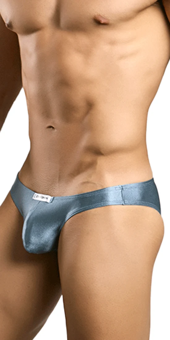 Justin+Simon Xsj01 Classic Silky Bikini Metal Green