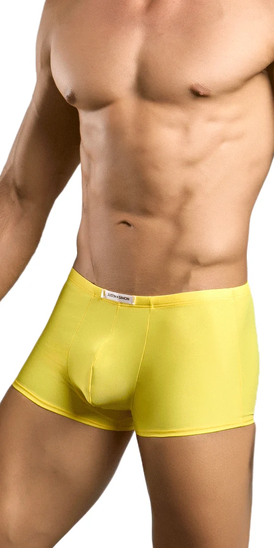 Justin+Simon Xsj08 Classic Trunks Yellow