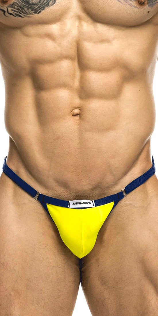 Justin+Simon Xsj12 Bikini One Yellow