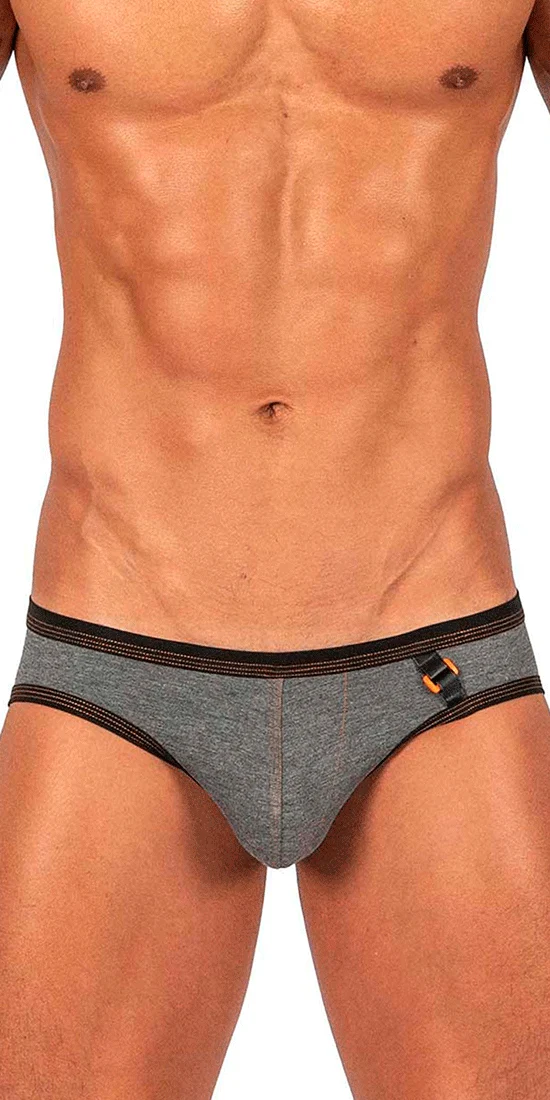Private Structure Lcut4358 Barn Boy Low Rise Mini Brief Stone Gray