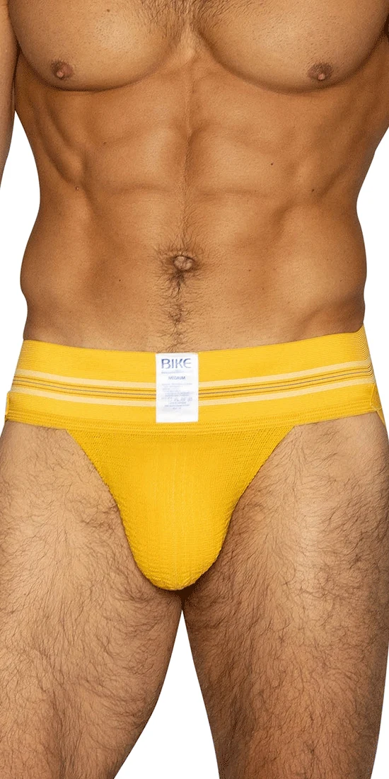 Bas306 Original Number 10 Jockstrap Color Yellow Yellow