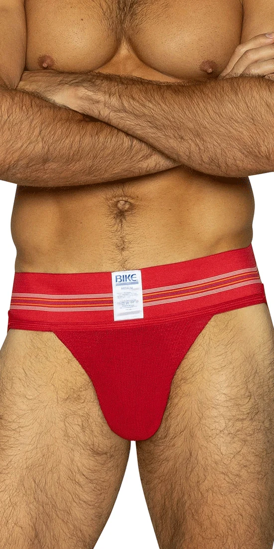 Bike Athletic Bas306 Original Number 10 Jockstrap Color Red