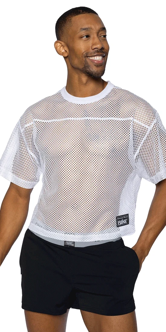 Bike Athletic Bam134 Short Sleeve Practice Jersey Color White