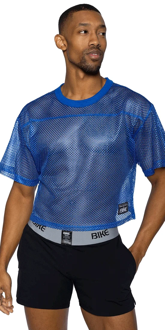 Bike Athletic Bam134 Short Sleeve Practice Jersey Color Royal