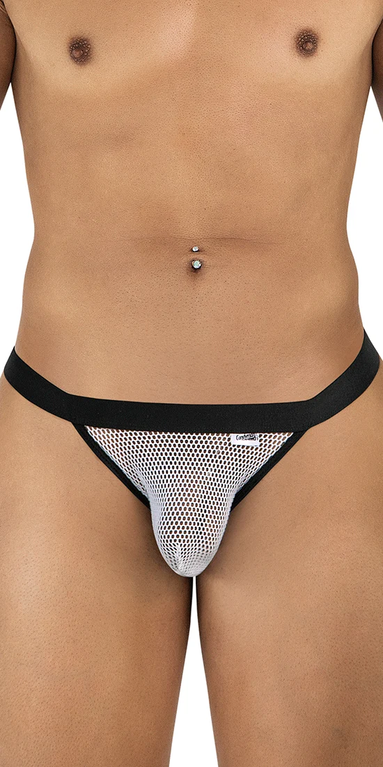 Candyman 99933 Bikini White Mesh