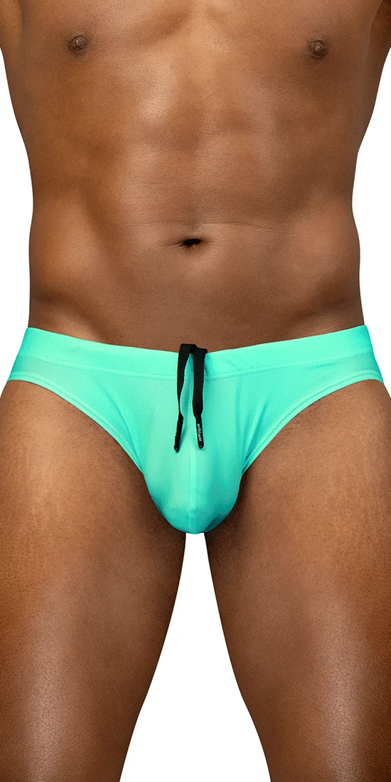 Ergowear Ew1837 Electric Mint 4-way Stretch Swim Bikini Aqua