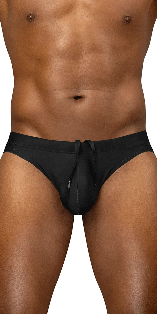 Ergowear Ew1831 Performance Microfiber 4-way Stretch Swim Bikini Black