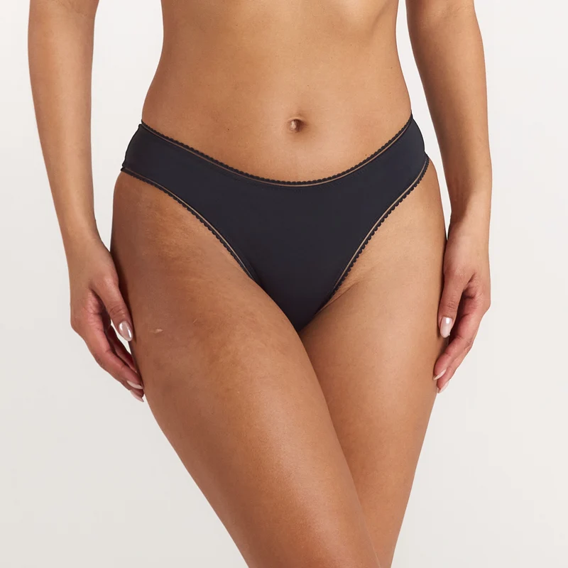 Comfort Brazilian Slip - Schwarz
