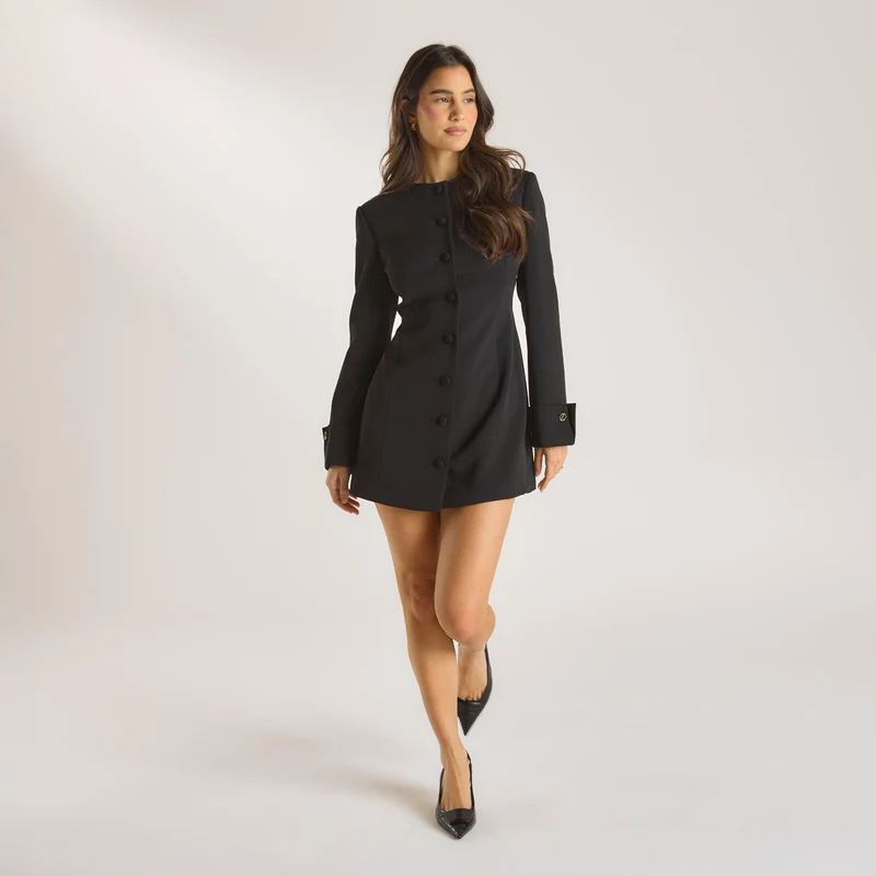 Structured Dress - Black