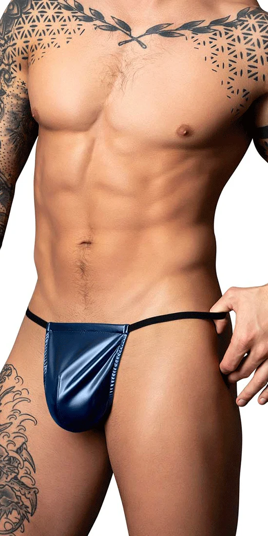 Male Power 450-301 Liquid Onyx 2.0 G-string Blue