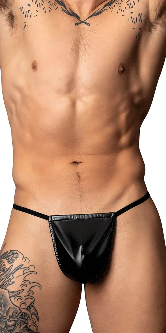 Male Power 450-301 Liquid Onyx 2.0 G-string Black