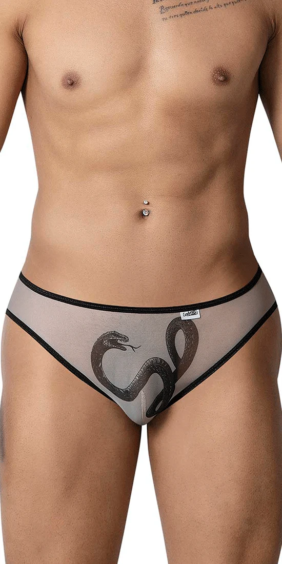 Candyman 99871 Egyptian Briefs Nude-black
