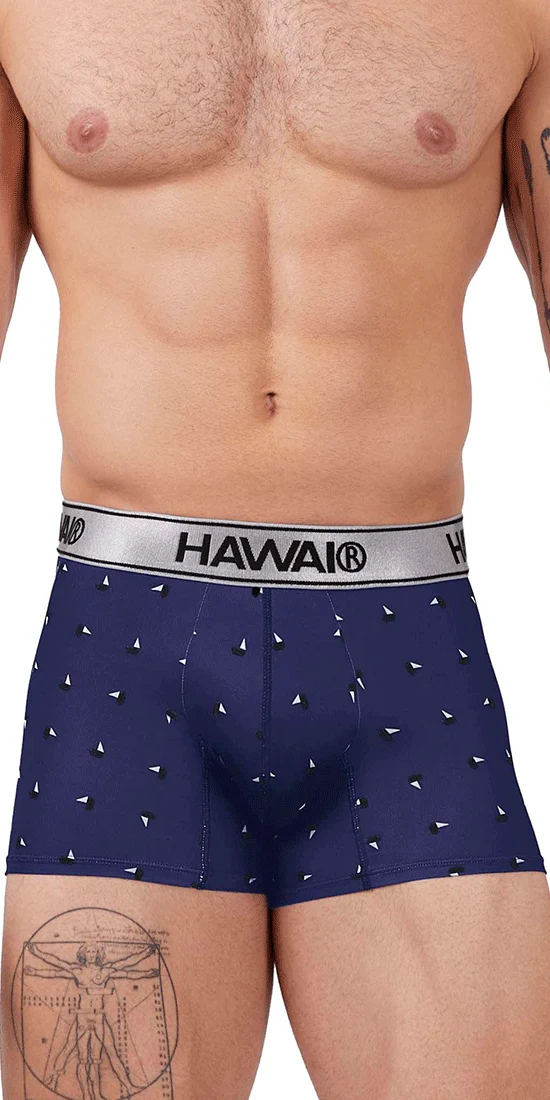 Hawai 42470 Printed Microfiber Trunks Blue