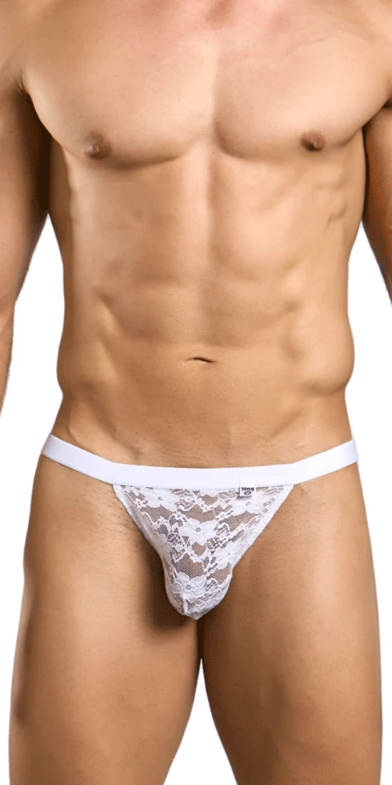Malebasics Mbl82 Sexy Jockstrap White Lace