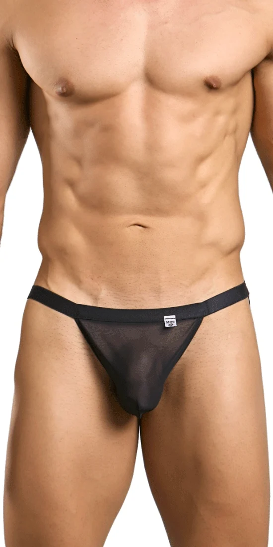 Malebasics Mbl82 Sexy Jockstrap Black Mesh