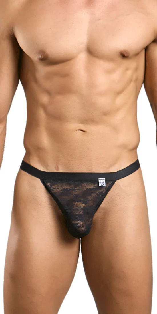 Malebasics Mbl82 Sexy Jockstrap Black Lace
