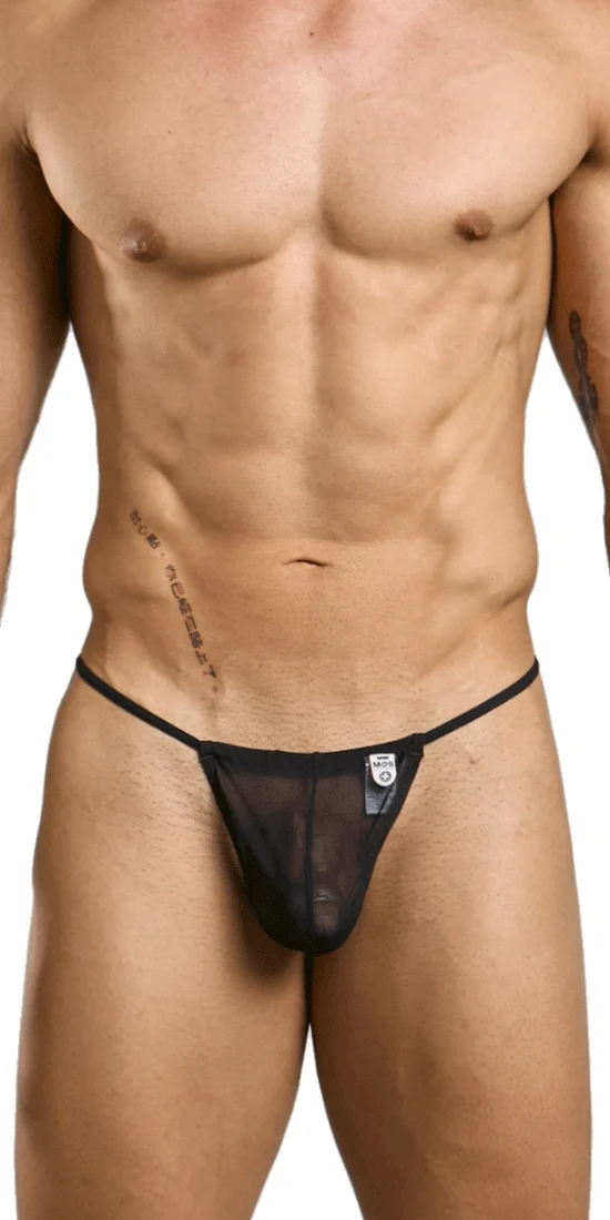 Malebasics Mbl59 Sinful Thongs Black Mesh