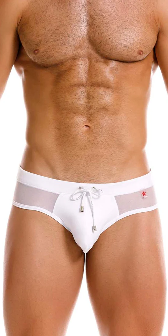 Jor 2193 Mystic Swim Briefs White