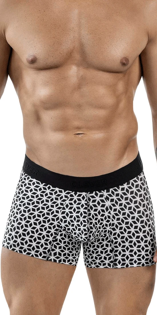 Clever 1854 Cuadricula Trunks White