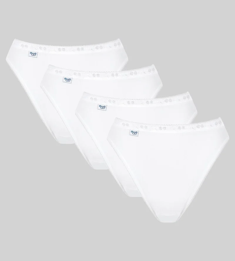 Sloggi - Basic Plus Tai Brief 4er-Pack Weiß