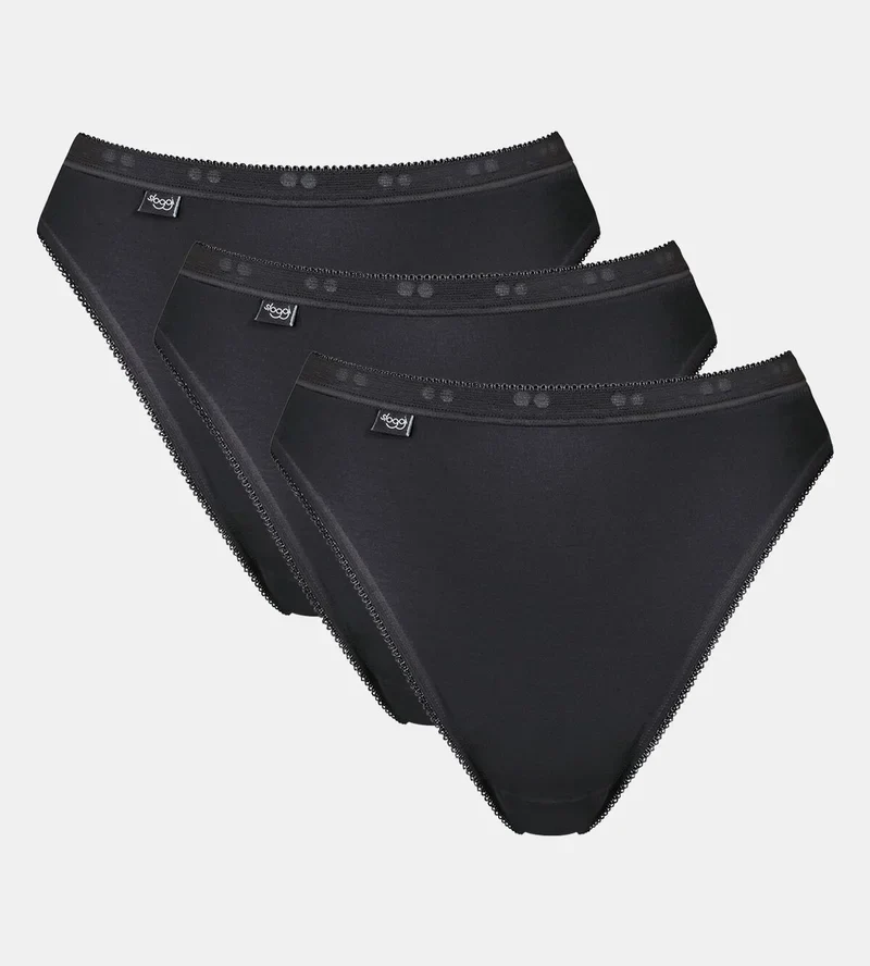 Sloggi - Basic Plus Tai Brief Multipack Schwarz