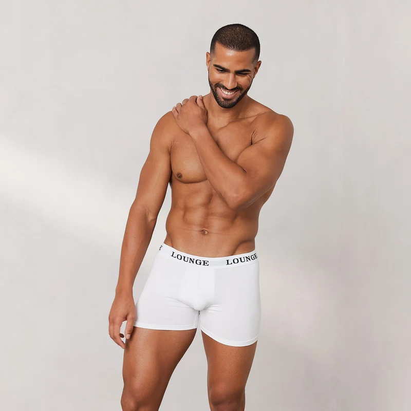 Everyday Herren-Boxer (3er Paket) - Weiss